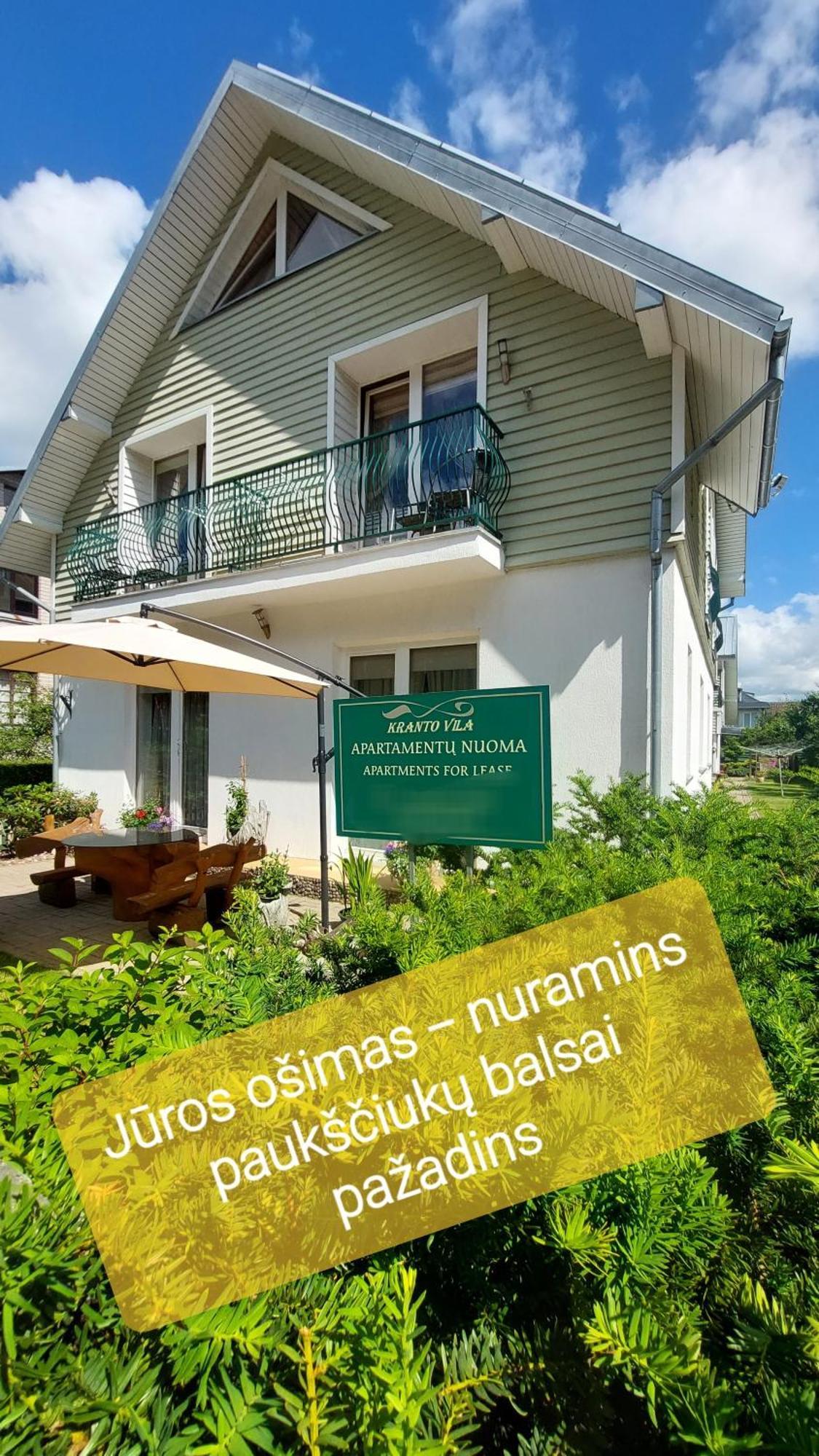 Kranto Vila Palanga Ngoại thất bức ảnh